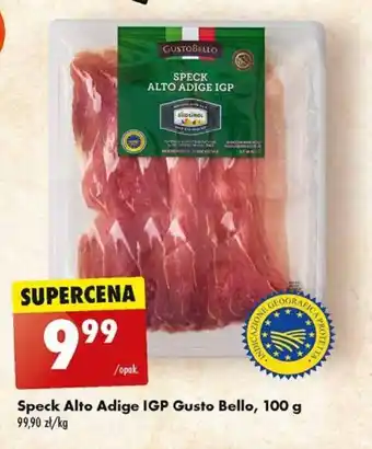Biedronka Speck Alto Adige IGP Gusto Bello, 100 g oferta