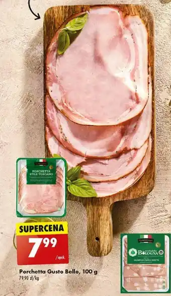 Biedronka Porchetta Gusto Bello, 100 g oferta
