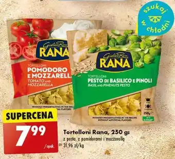 Biedronka Tortelloni Rana, 250 g oferta