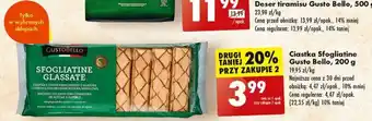 Biedronka Ciastka Sfogliatine Gusto Bello, 200 g oferta