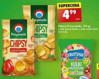 Biedronka Chipsy Przysnacki, 135 g oferta