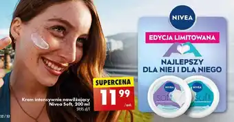 Biedronka Krem intensywnie nawilżający Nivea Soft, 200 ml oferta