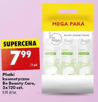 Biedronka Płatki kosmetyczne Be Beauty Care, 3x 120 szt. oferta