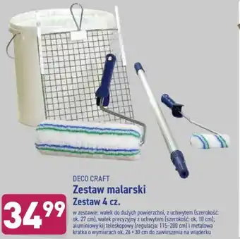 ALDI Zestaw malarski zestaw 4 elementy oferta