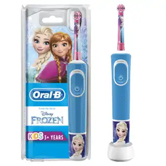 Oral-b, szczoteczka elektryczna, d100 kids, frozen, 1 sztuka