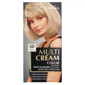 Drogeria Dr.Max Joanna multi cream color farba do włosów, platynowy blond 32, 1 szt oferta