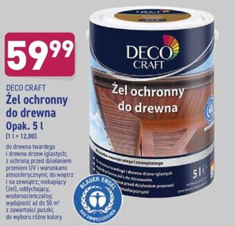 ALDI Żel ochronny do drewna 5l oferta
