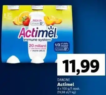 Lidl Actimel 6 x 100 g oferta