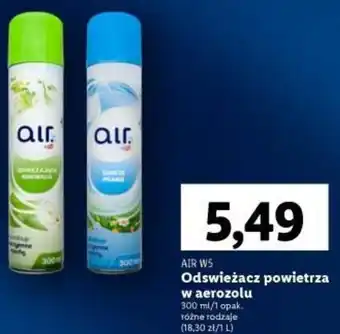 Lidl Odswieżacz powietrza w aerozolu 300 ml oferta