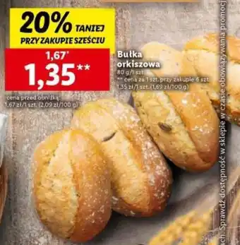 Lidl Bułka orkiszowa 80 g oferta