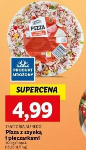 Lidl Pizza z szynką i pieczarkami 300 g oferta