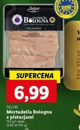 Lidl Mortadella Bologna z pistacjami 120 g oferta