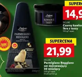 Lidl DELUXE Parmigiano Reggiano ser dojrzewający 30 miesięcy 200f oferta