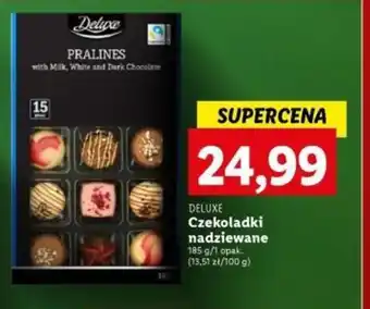 Lidl DELUXE Czekoladki nadziewane 185 g oferta