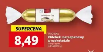 Lidl FAVORINA Chlebek marcepanowy w czekoladzie 175 g oferta