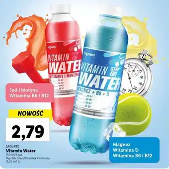 Lidl SAGUARO Vitamin Water 750 ml oferta