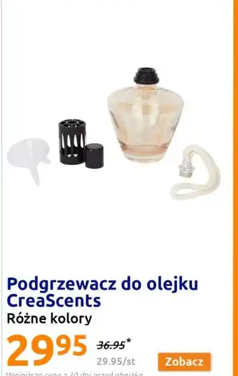 Action Podgrzewacz do olejku CreaScents Różne kolory oferta