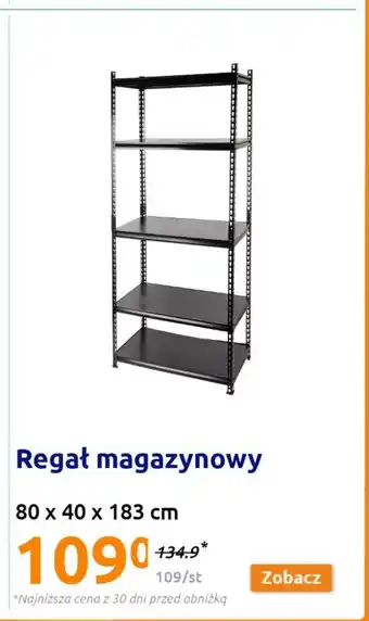 Action Regał magazynowy 80 x 40 x 183 cm oferta