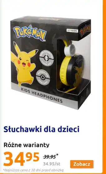 Action Słuchawki dla dzieci oferta