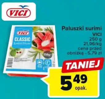 Carrefour Market Paluszki surimi VICI 250g oferta