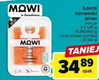 Carrefour Market Łosoś norweski MOWI 2x125g oferta