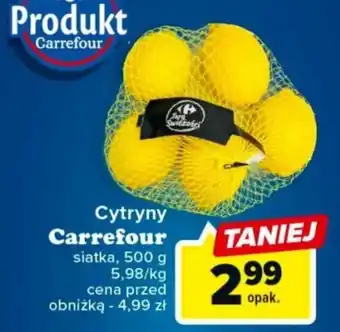 Carrefour Market Cytryny Carrefour siatka, 500 g oferta