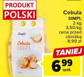 Carrefour Market Cebula SIMPL 2kg oferta