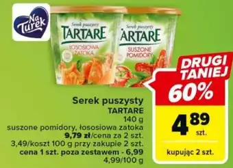 Carrefour Market Serek puszysty TARTARE 140 g oferta