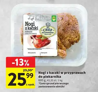Intermarche Nogi z kaczki w przyprawach do piekarnika 600 g oferta