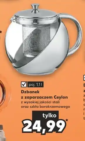 Kaufland Dzbanek z zaparzaczem oferta