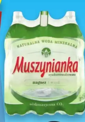 Twój Market Muszynianka naturalna woda mineralna wysokozmineralizowana niskonasycona co2 1,5 l oferta