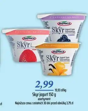 Społem Piątnica skyr jogurt typu islandzkiego waniliowy 150 g oferta