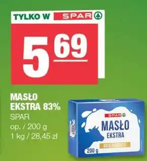 Spar Masło oferta