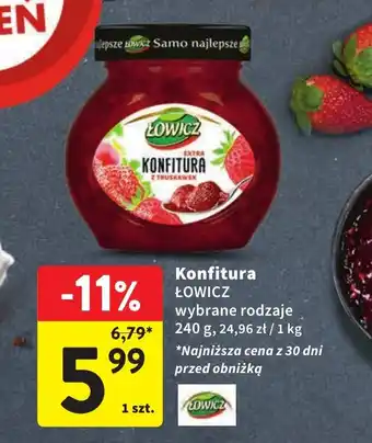 Intermarche Konfitura 240 g oferta
