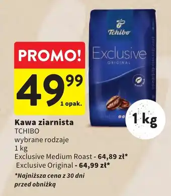 Intermarche Kawa ziarnista 1 kg oferta