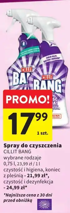 Intermarche Spray do czyszczenia Cillit Bang 0,75l oferta