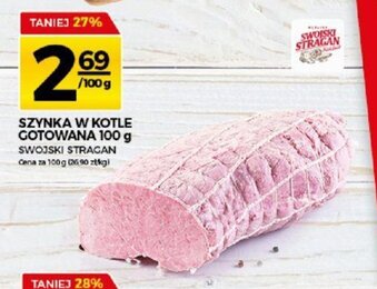 Topaz Szynka w kotle gotowana 100g oferta