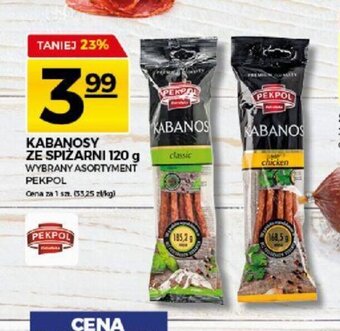 Topaz Kabanosy ze spiżarni 120g oferta