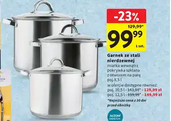 Intermarche Garnek ze stali nierdzewnej oferta
