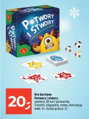 Dealz Gra karciana Potwory i stwory oferta