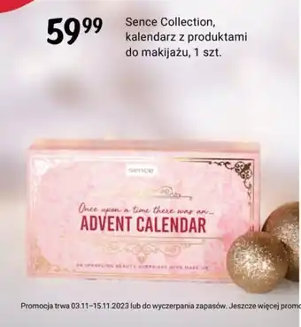 Rossmann Sence Collection, kalendarz z produktami do makijażu, 1 szt. oferta