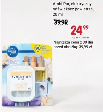 Rossmann Ambi Pur, elektryczny odświeżacz powietrza, 20 ml oferta