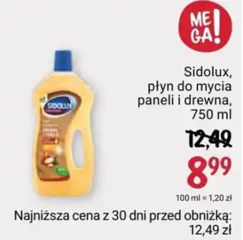 Sidolux, płyn do mycia paneli i drewna, 750 ml