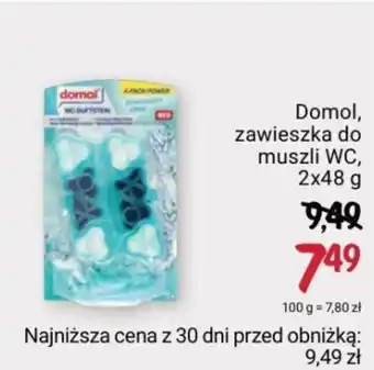 Rossmann Domol, zawieszka do muszli WC, 2x48 g oferta