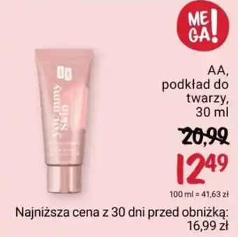 Rossmann AA, podkład do twarzy, 30 ml oferta