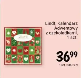 Rossmann Lindt, Kalendarz Adwentowy z czekoladkami, 1 szt. oferta