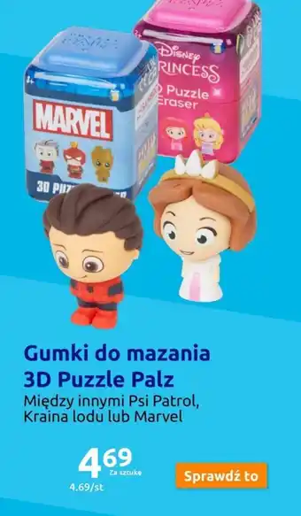 Action Gumki do mazania 3D Puzzle Palz oferta