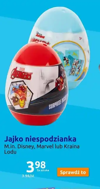 Action Jajko niespodzianka M.in. Disney, Marvel lub Kraina Lodu oferta