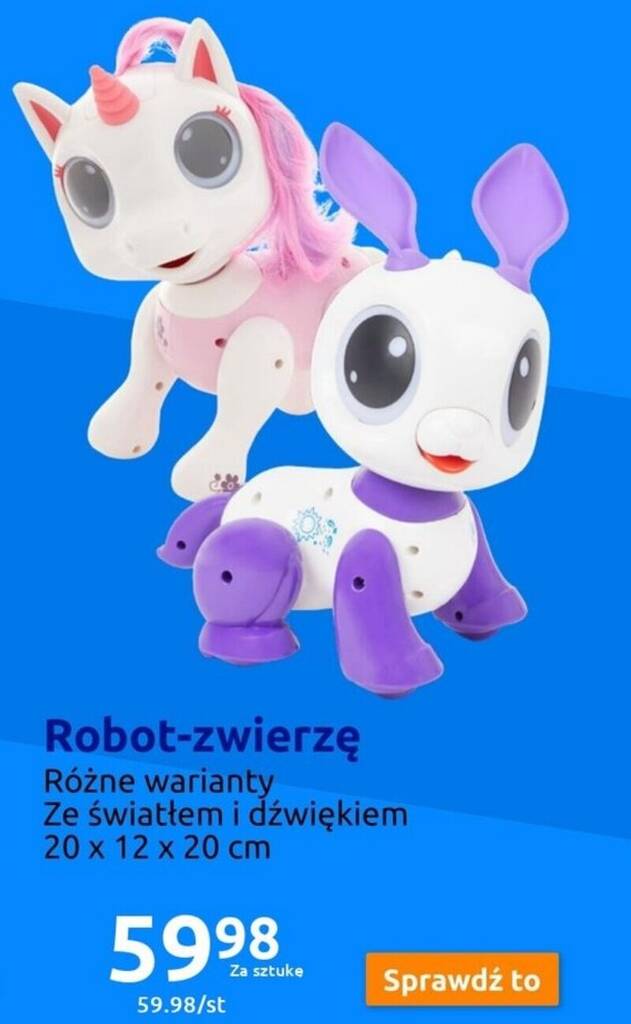Action Robot-zwierzę oferta