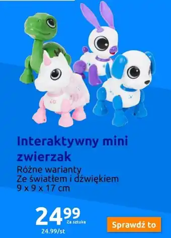 Interaktywny mini zwierzak